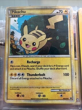 2010 Pokemon HG & SS Promo #HGSS03 Pikachu Holo PSA 10 GEM MINT2010